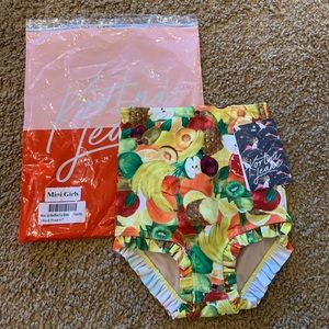 *NEW* Kortni Jeane Mini Girls All Ruffled Up Swim Bottoms